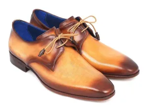 Paul Parkman Brown Camel Derby Shoes