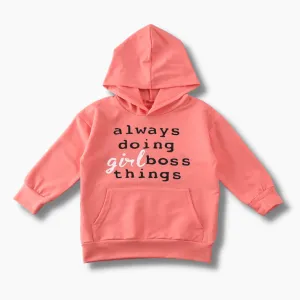 "Always Doing Girl Boss Things" Hoodie Dress