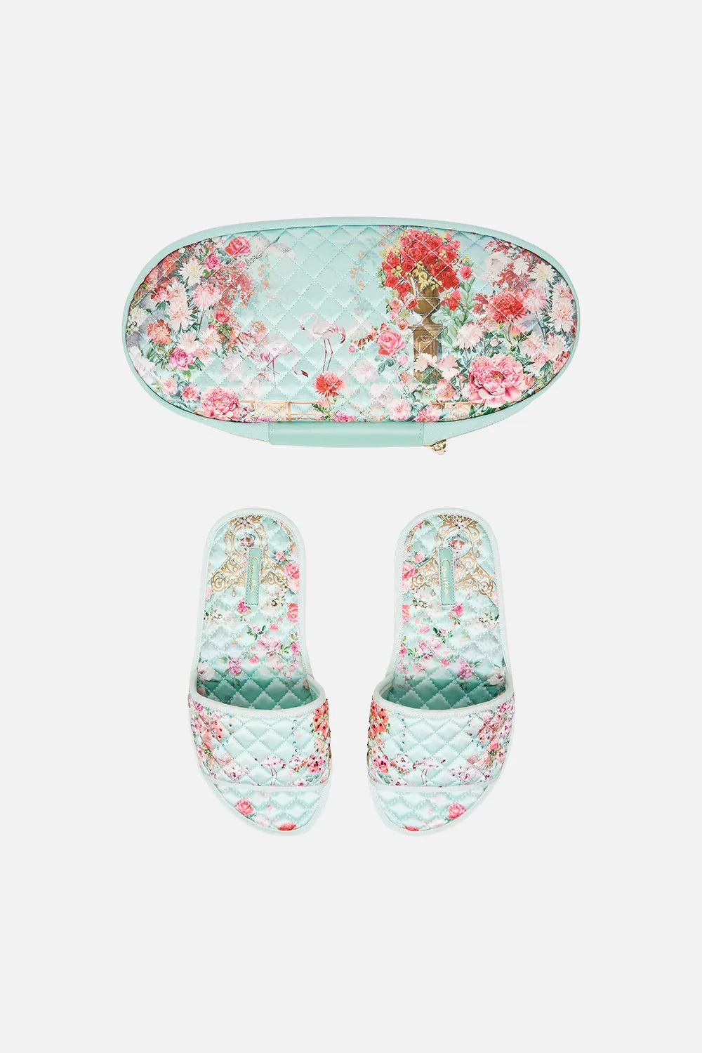 SLIPPERS WITH TRAVEL CASE THE JEWELLERY MUSEUM