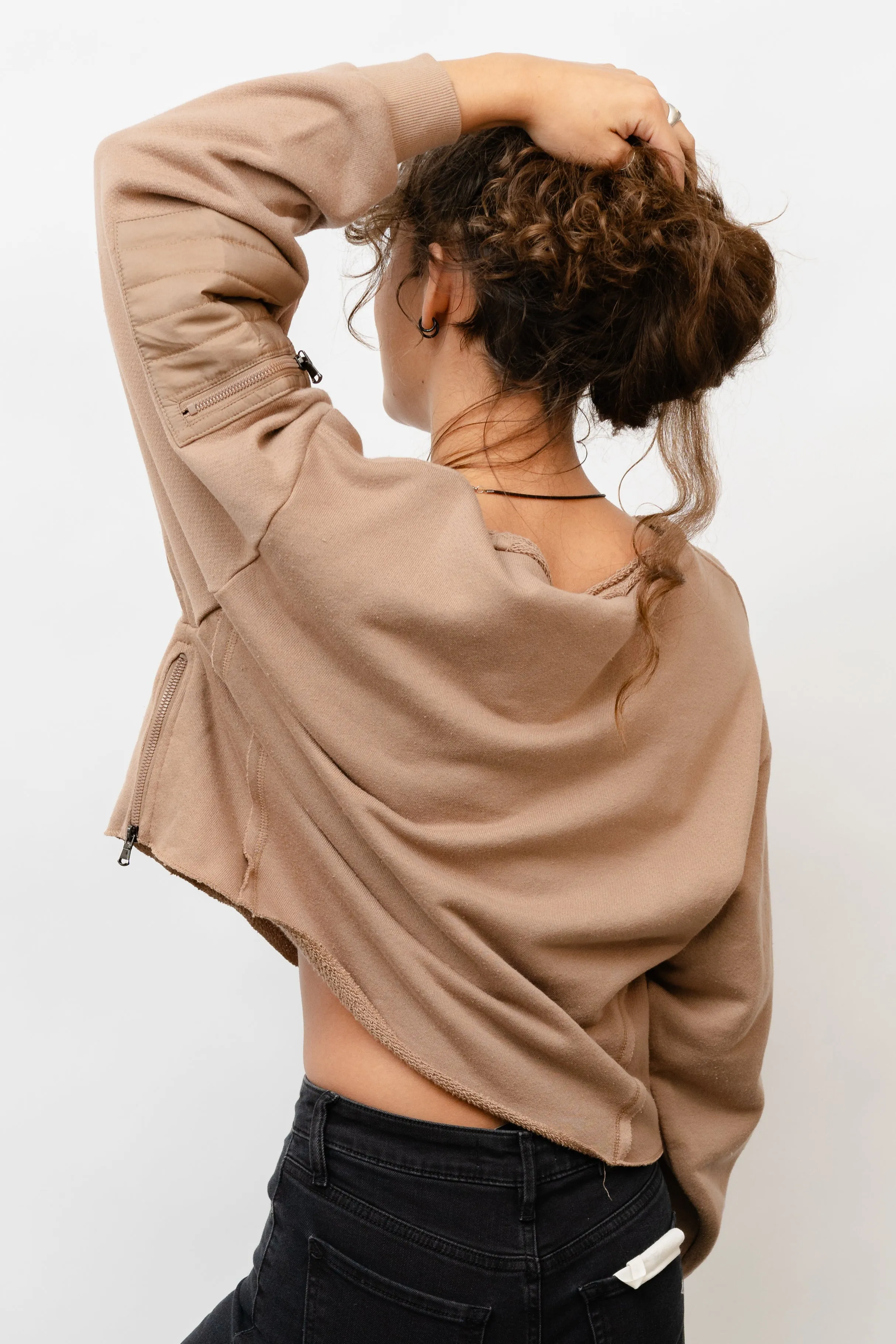 Spiced Latte Utility Crewneck