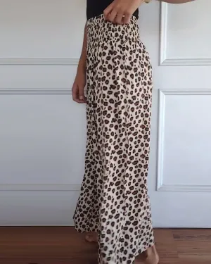 Sunshine – Schicke Damenhose mit Leopardenmuster