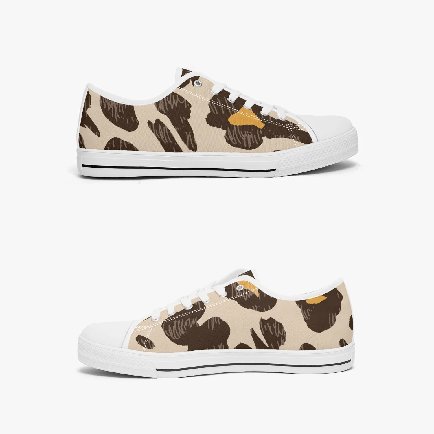 Tiger print Canvas Shoes