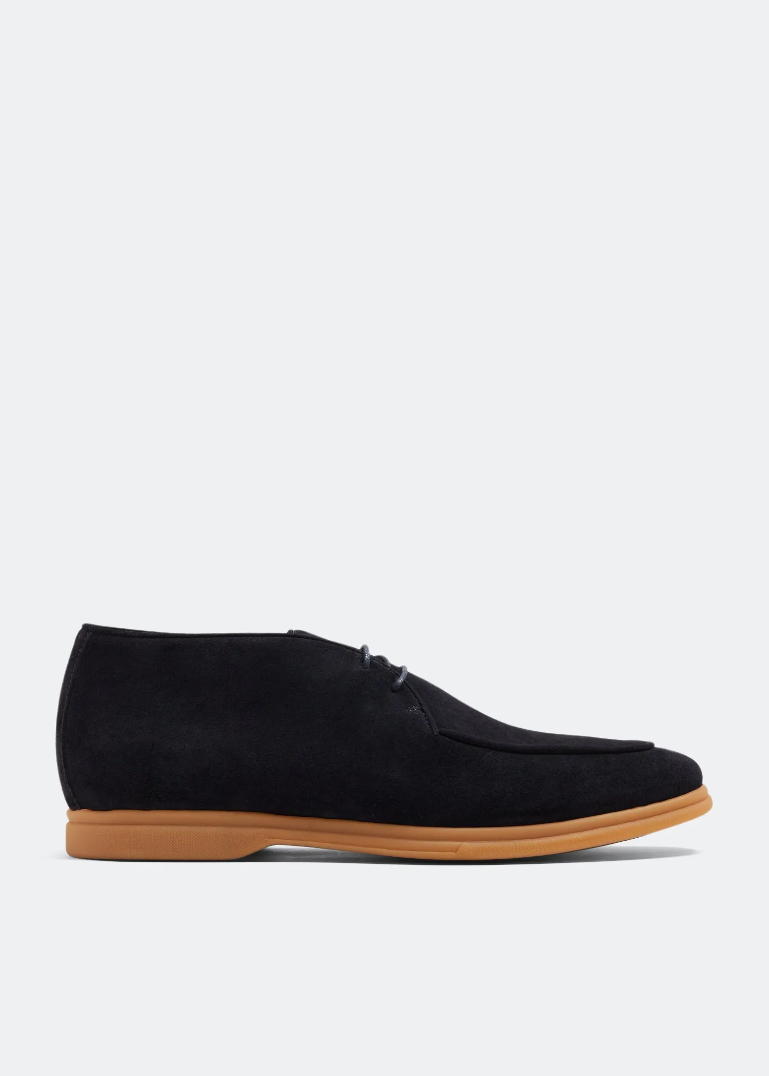 Toe Suede Derby Shoes