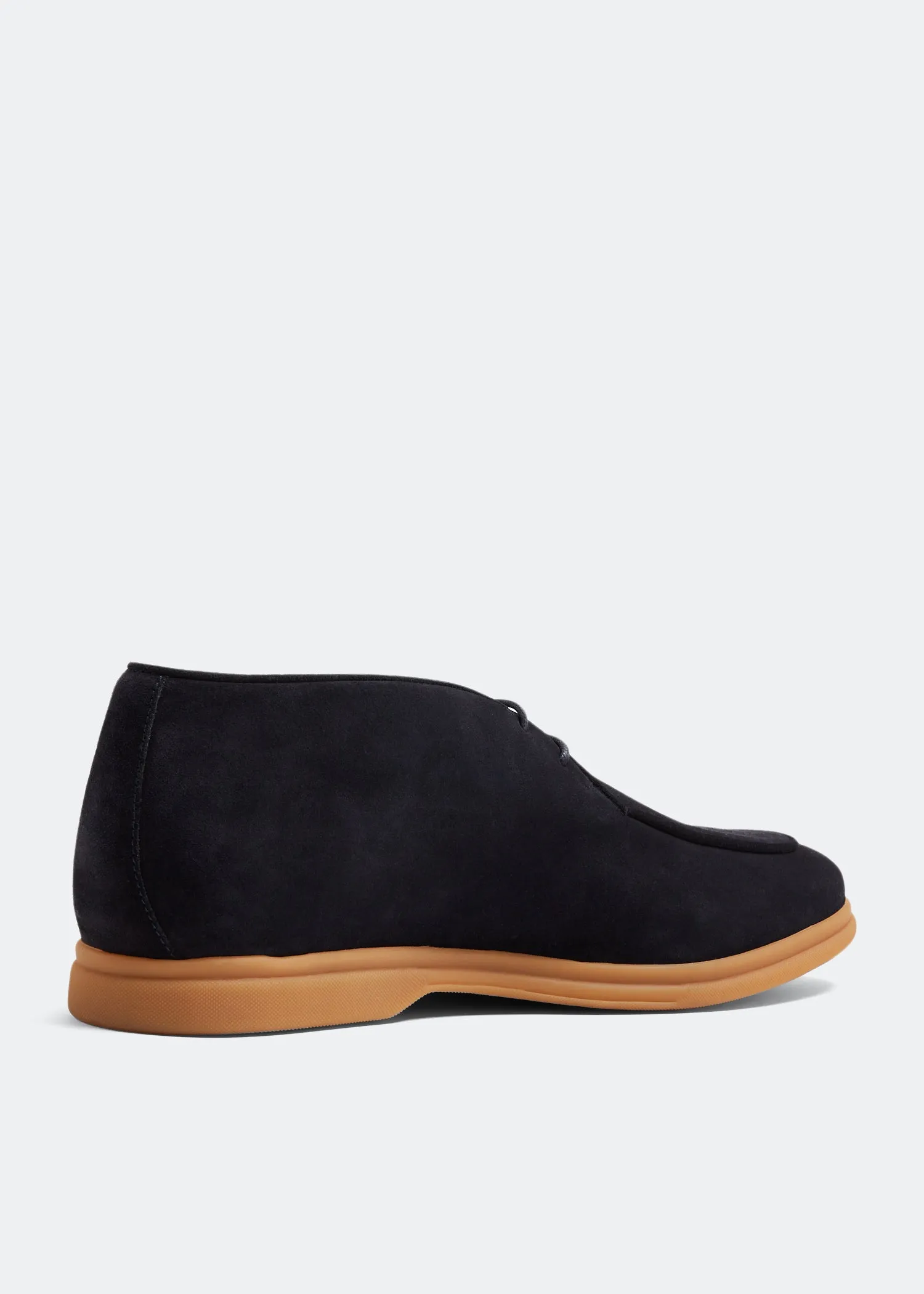 Toe Suede Derby Shoes