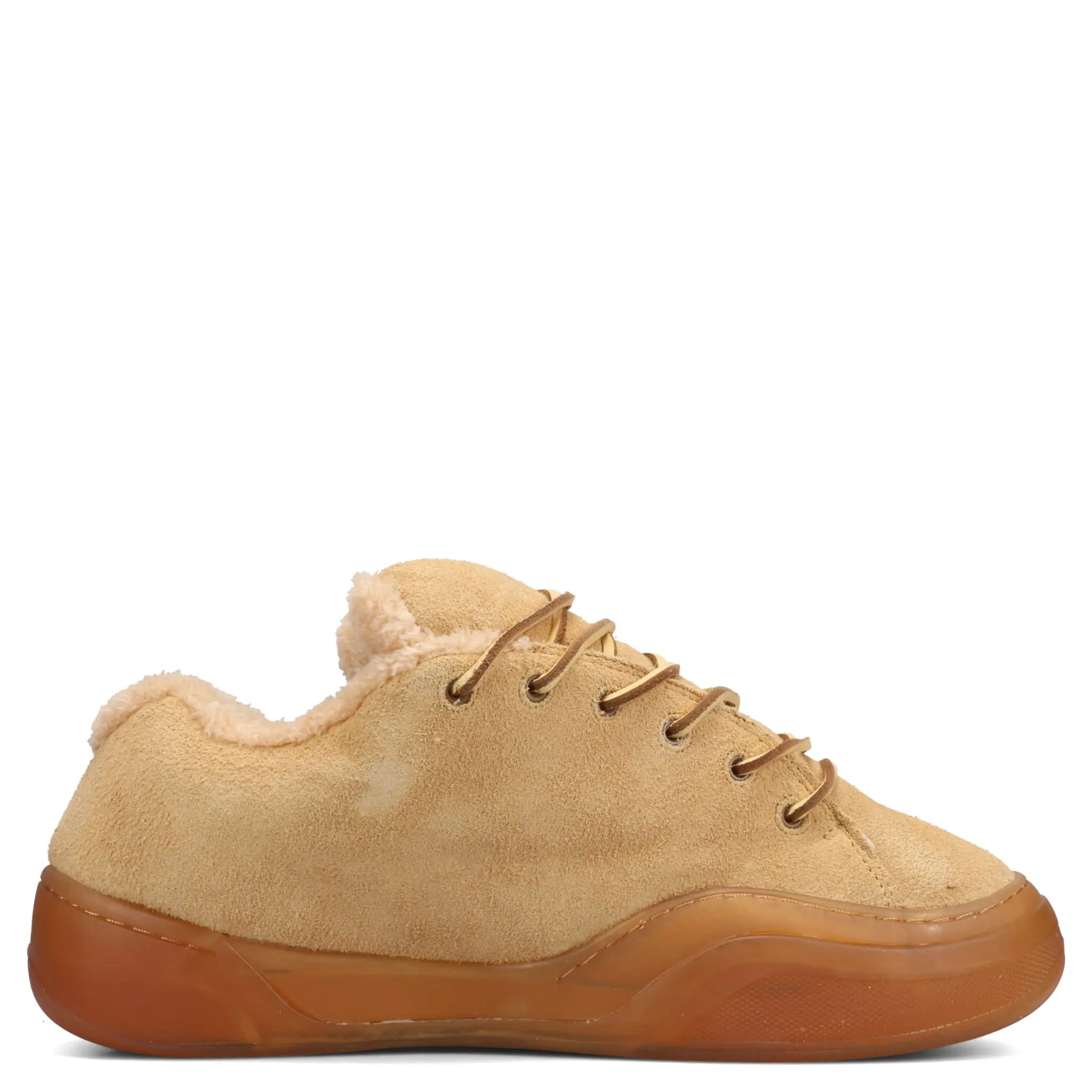 UNISEX SUEDE VAMP SKATE SNEAKER LEATHER / SAND