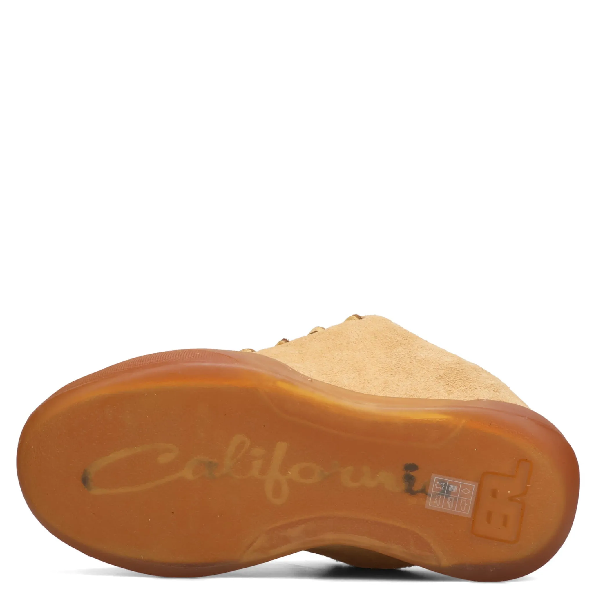 UNISEX SUEDE VAMP SKATE SNEAKER LEATHER / SAND