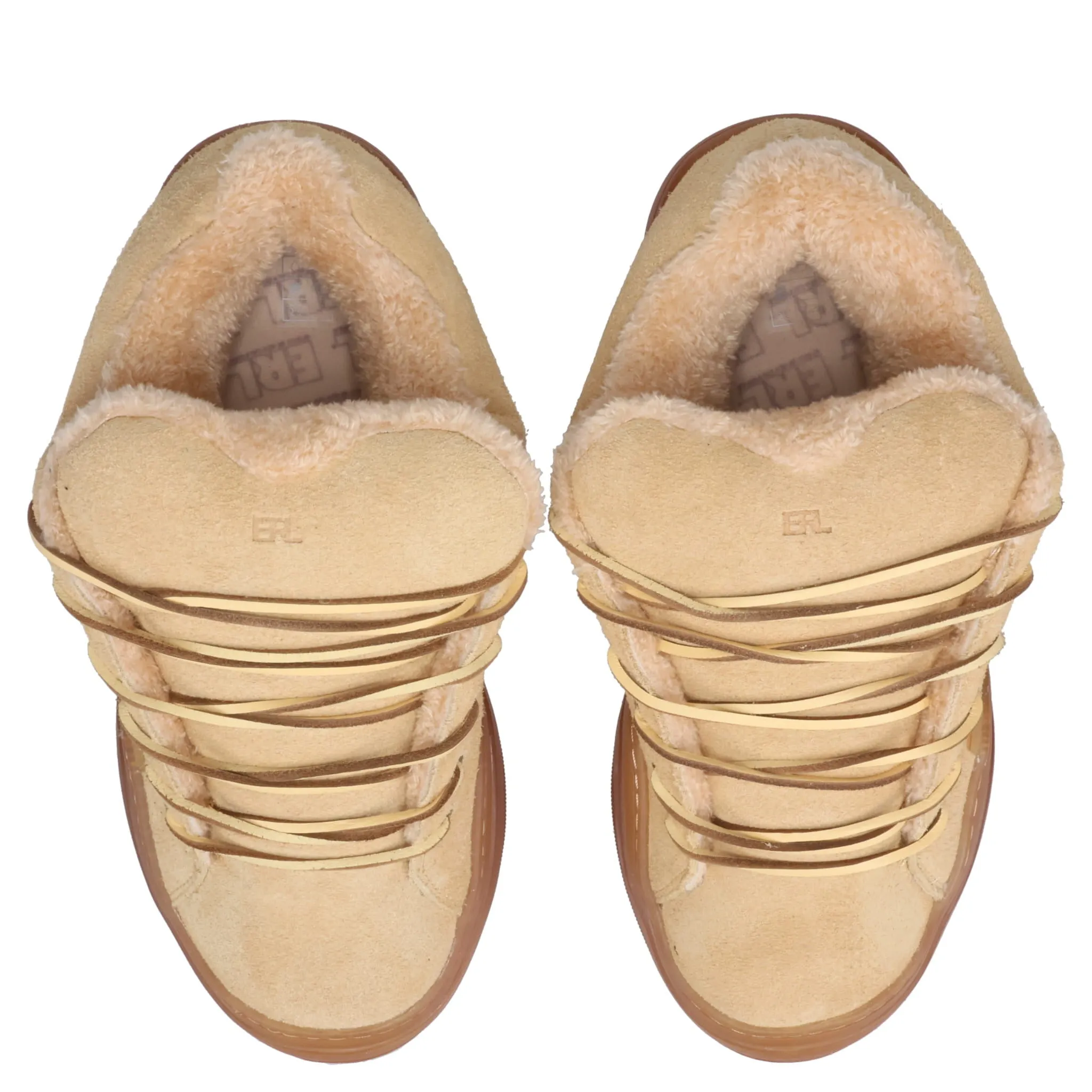 UNISEX SUEDE VAMP SKATE SNEAKER LEATHER / SAND